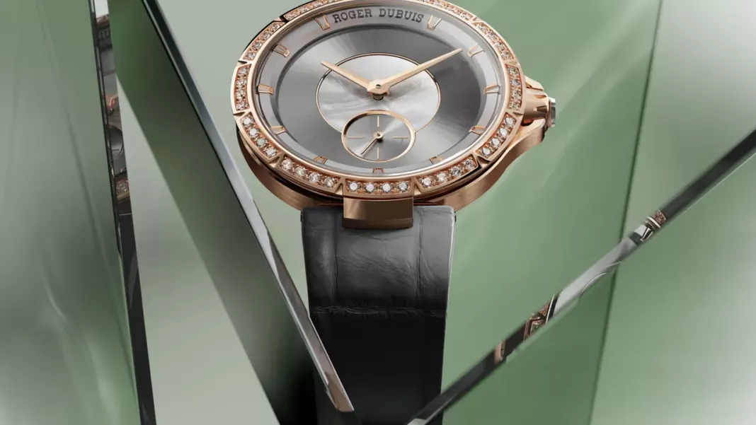 WORDPRESS-001-90 ROGER DUBUIS - Excalibur Lady of the Lake Monobalancier Grey