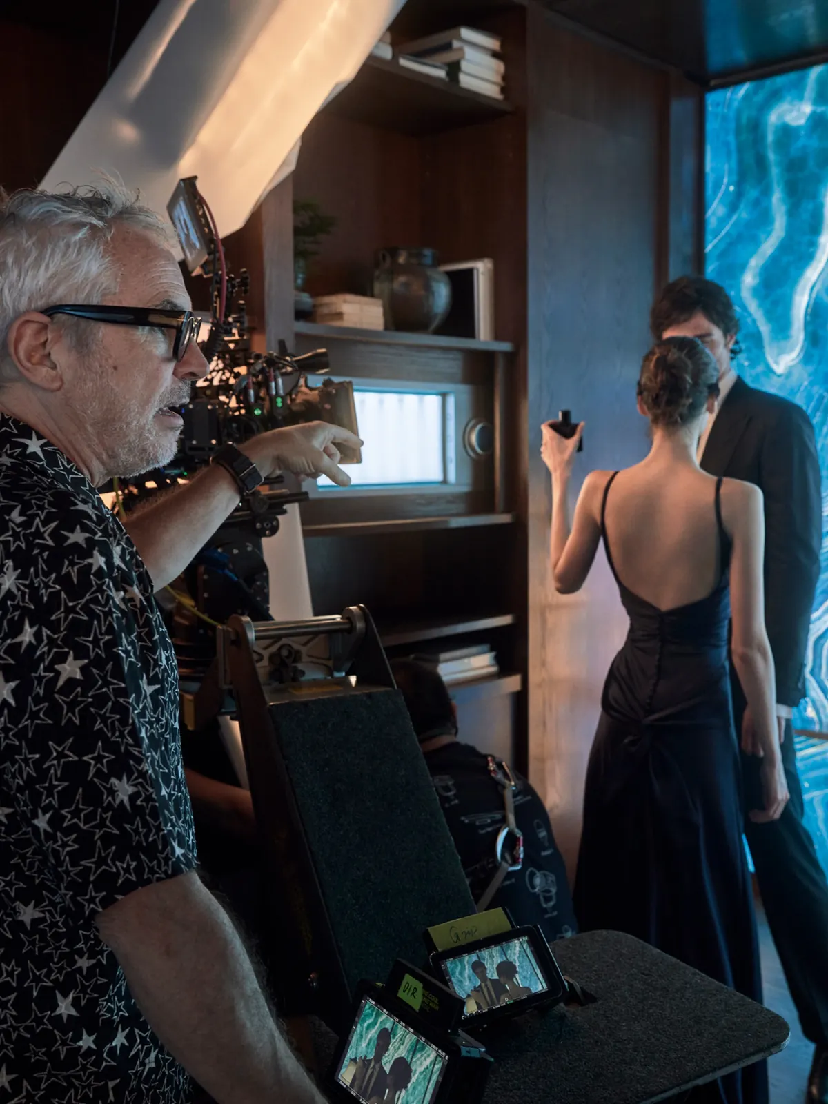 Jacob Elordi in Alfonso Cuarón's The Chase campaign film for Bleu de Chanel L'Exclusif