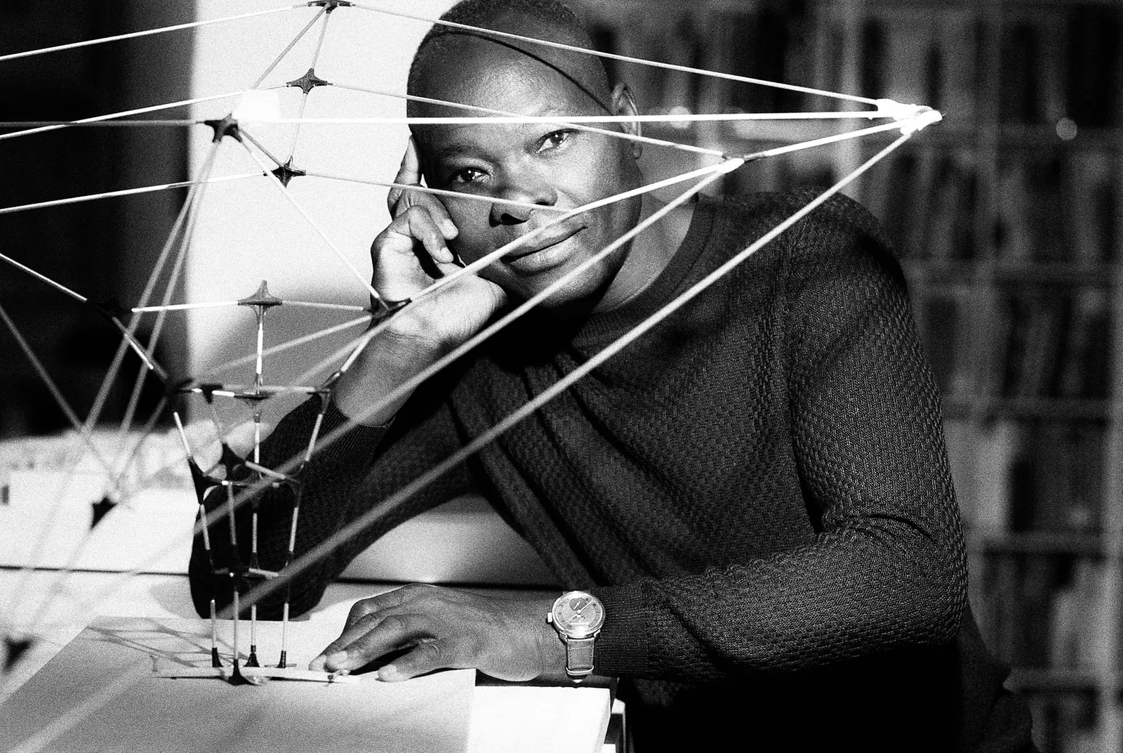 Francis Kéré photographed for Urban Jürgensen Time Well Spent July chapter