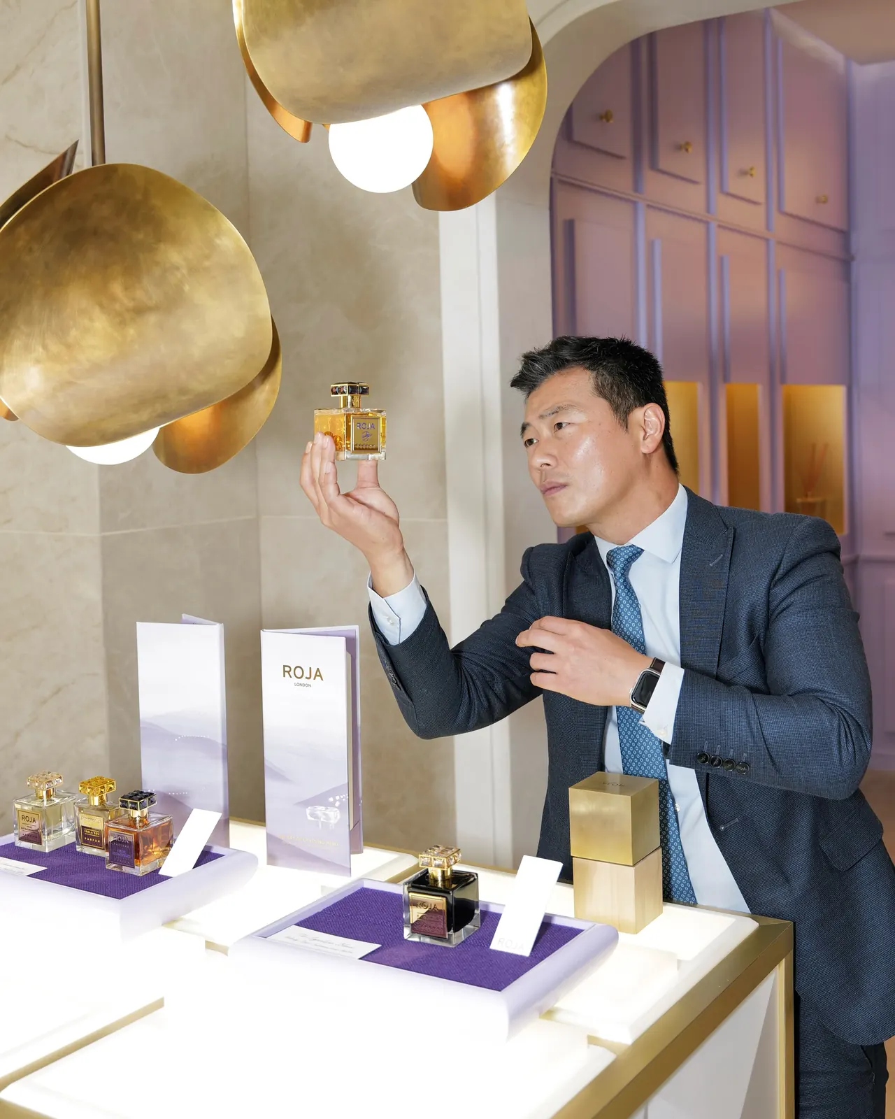 Roja Parfums Burlington Arcade Unit 4 Mayfair boutique interior