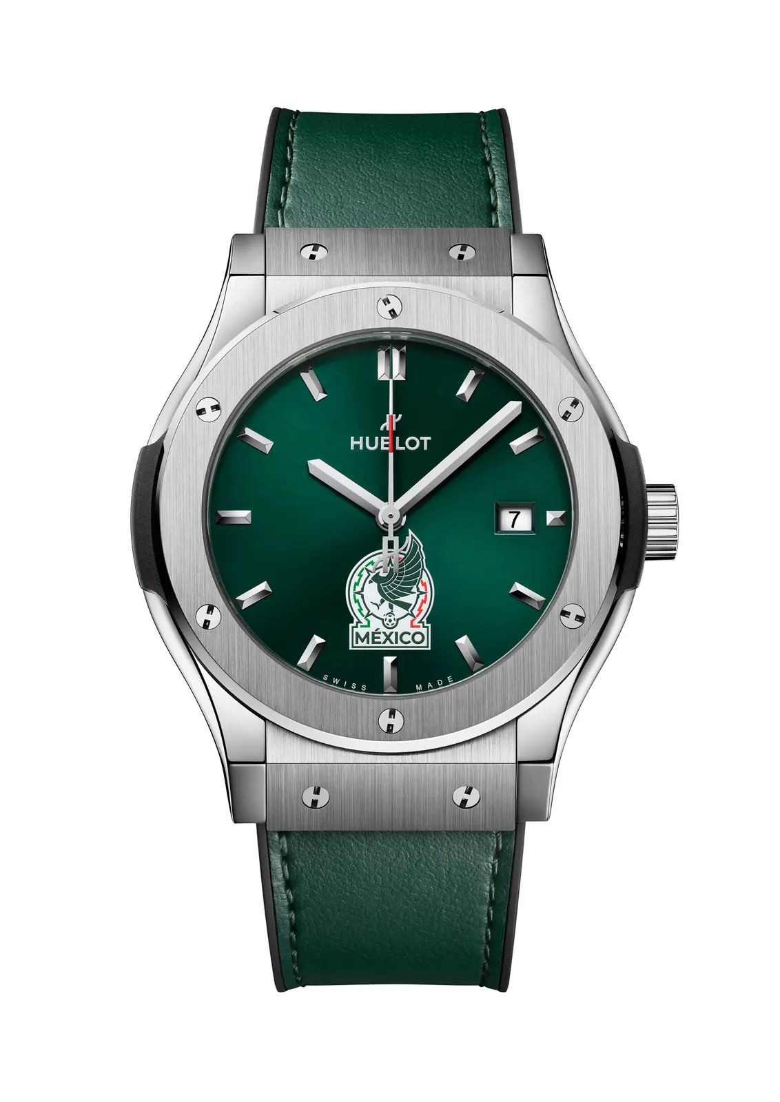 Kylian Mbappé wearing Hublot Big Bang Reloaded Kylian Mbappé White Ceramic at FIFA World Cup 2026