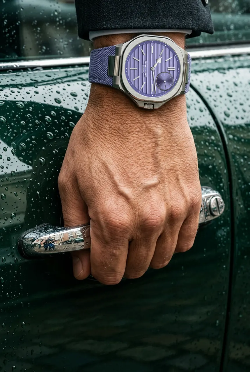 Speake Marin Ripples Portobello case side profile showing 9.20mm thickness