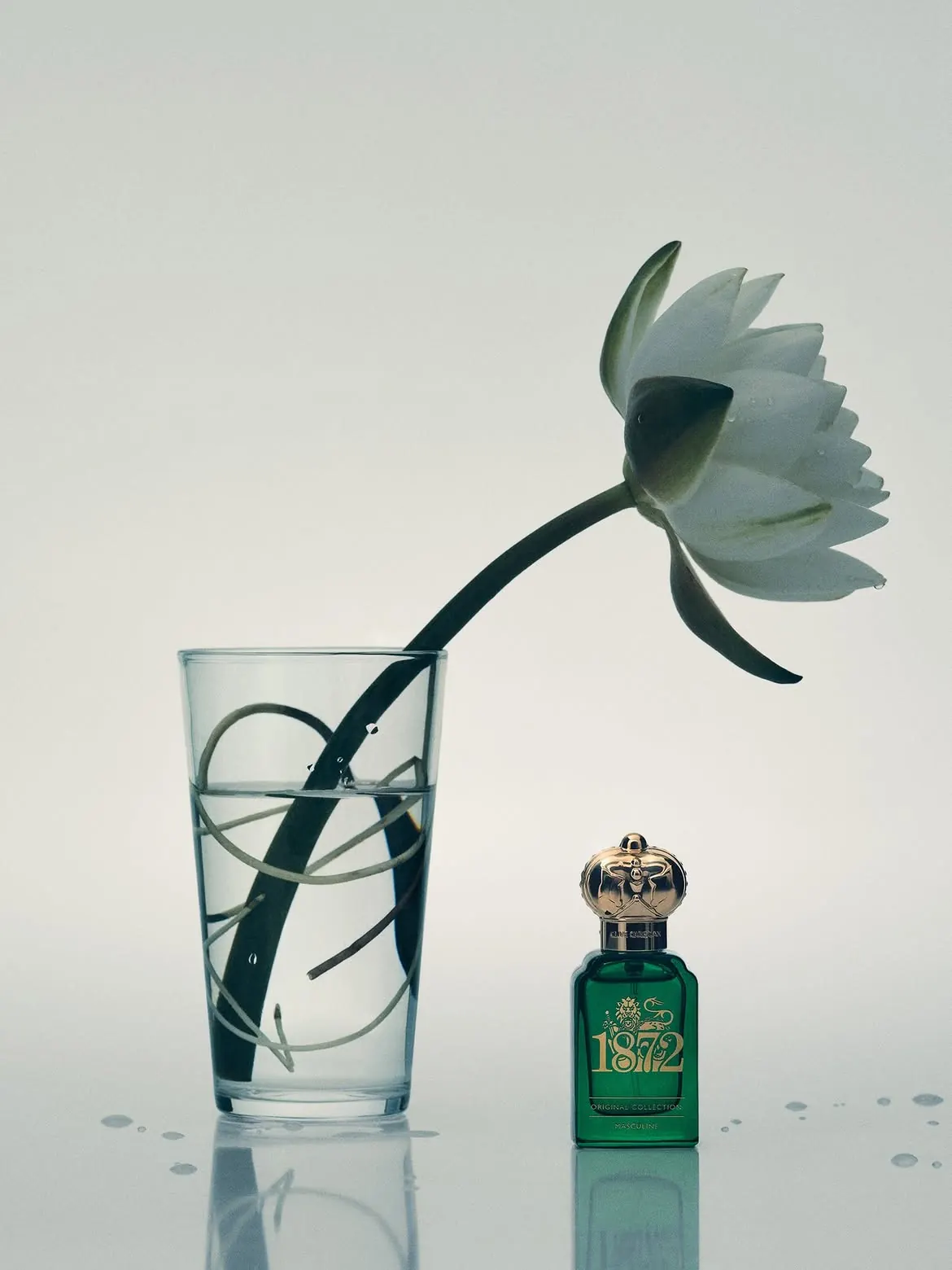 Clive Christian 1872 Feminine floral composition Rose de Mai fragrance bottle detail