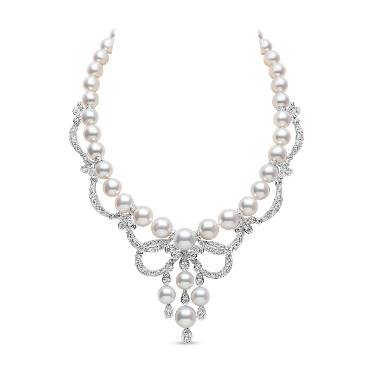 South Sea pearl and diamond statement piece from Yoko London x Emilia Wickstead 2026 bridal collaboration