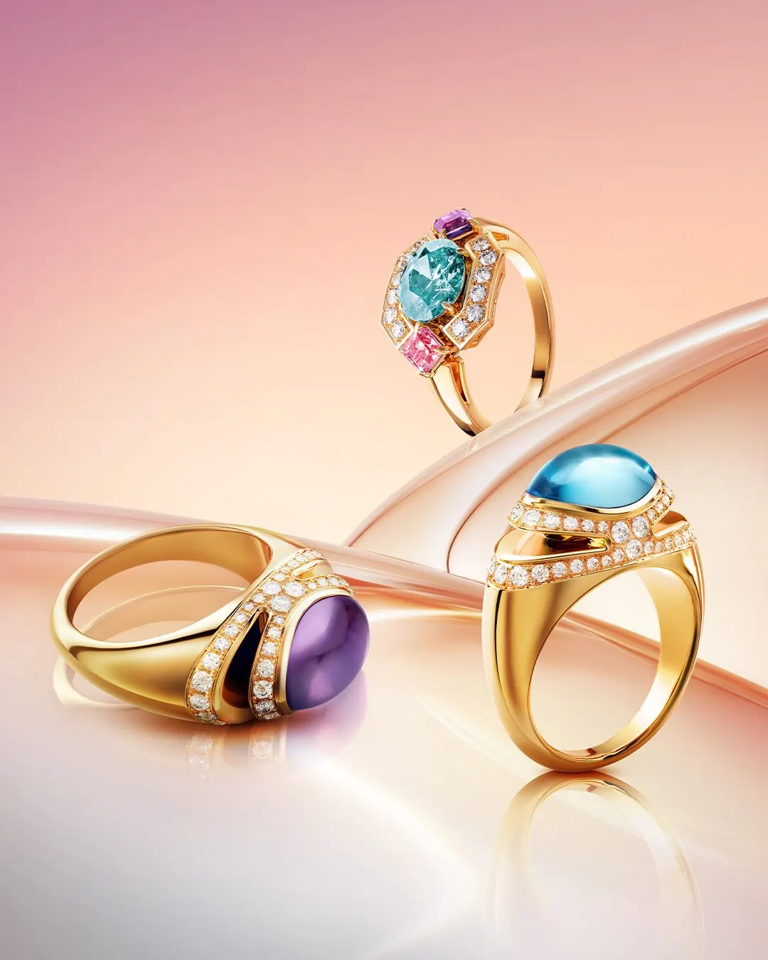 Bvlgari Divas Dream 2026 turquoise chrysoprase tanzanite fine jewellery