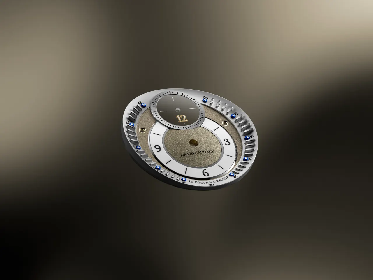David Candaux DC12 MaveriK C30 calibre with free double balance and flying planetary differential
