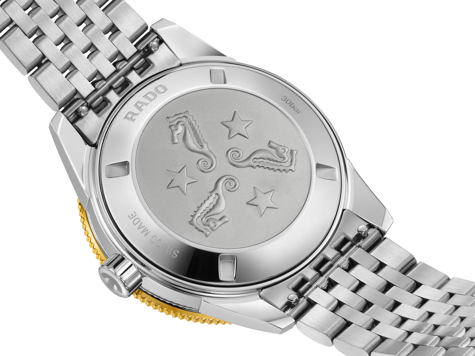 Rado Captain Cook Shimmering Intensity ref R32223258 full specifications flat lay