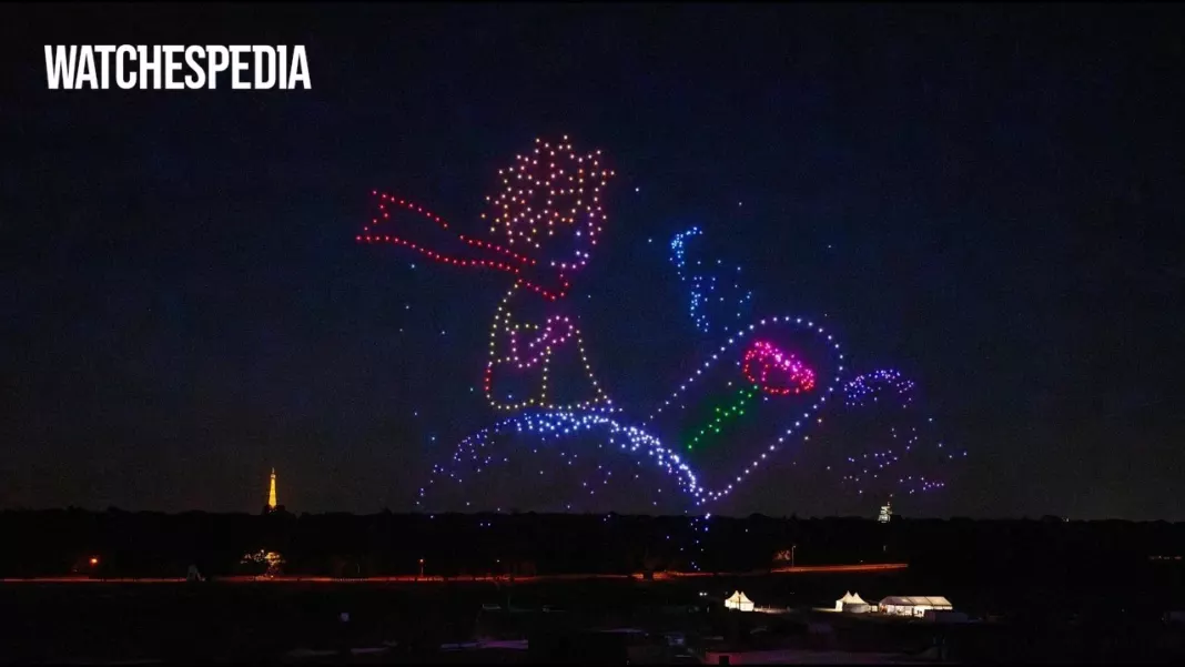 IWC - IWC lights up the Paris sky with The Little Prince.