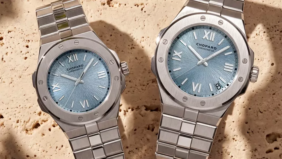 Chopard Alpine Eagle Rhone Blue: Glacial Colour, Dual Sizes