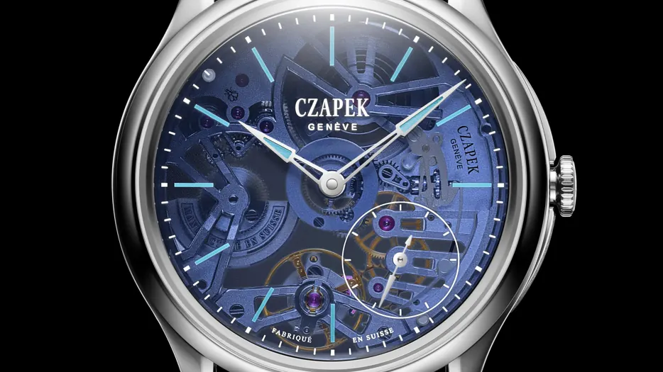 Czapek Promenade Transparencies Aqua Blue: 38-Piece Limited Edition