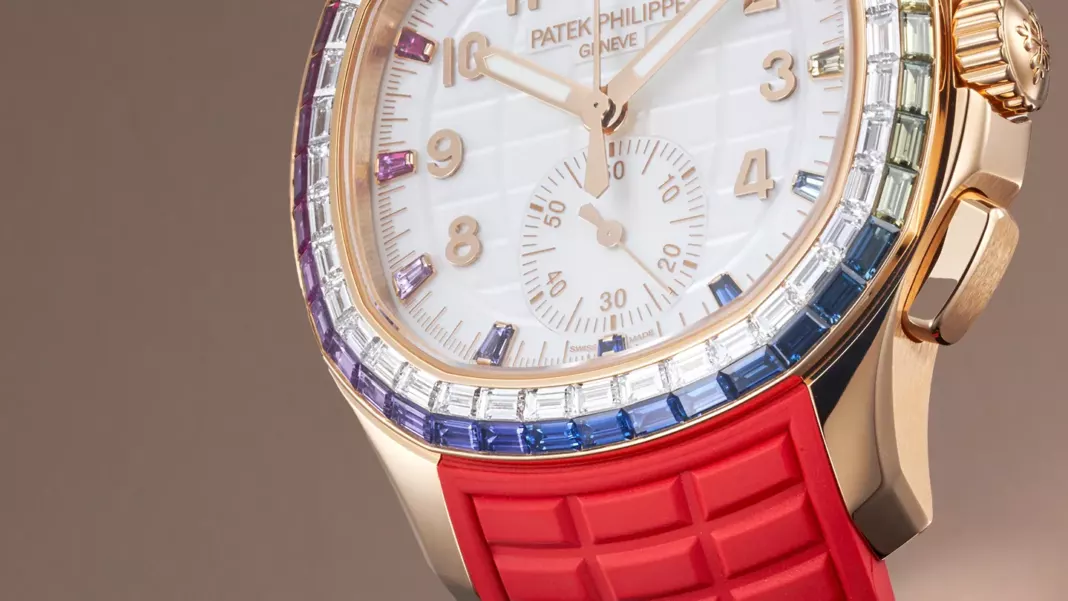Patek Philippe Aquanaut Luce Rainbow Chronograph Ref. 7968/300R-001