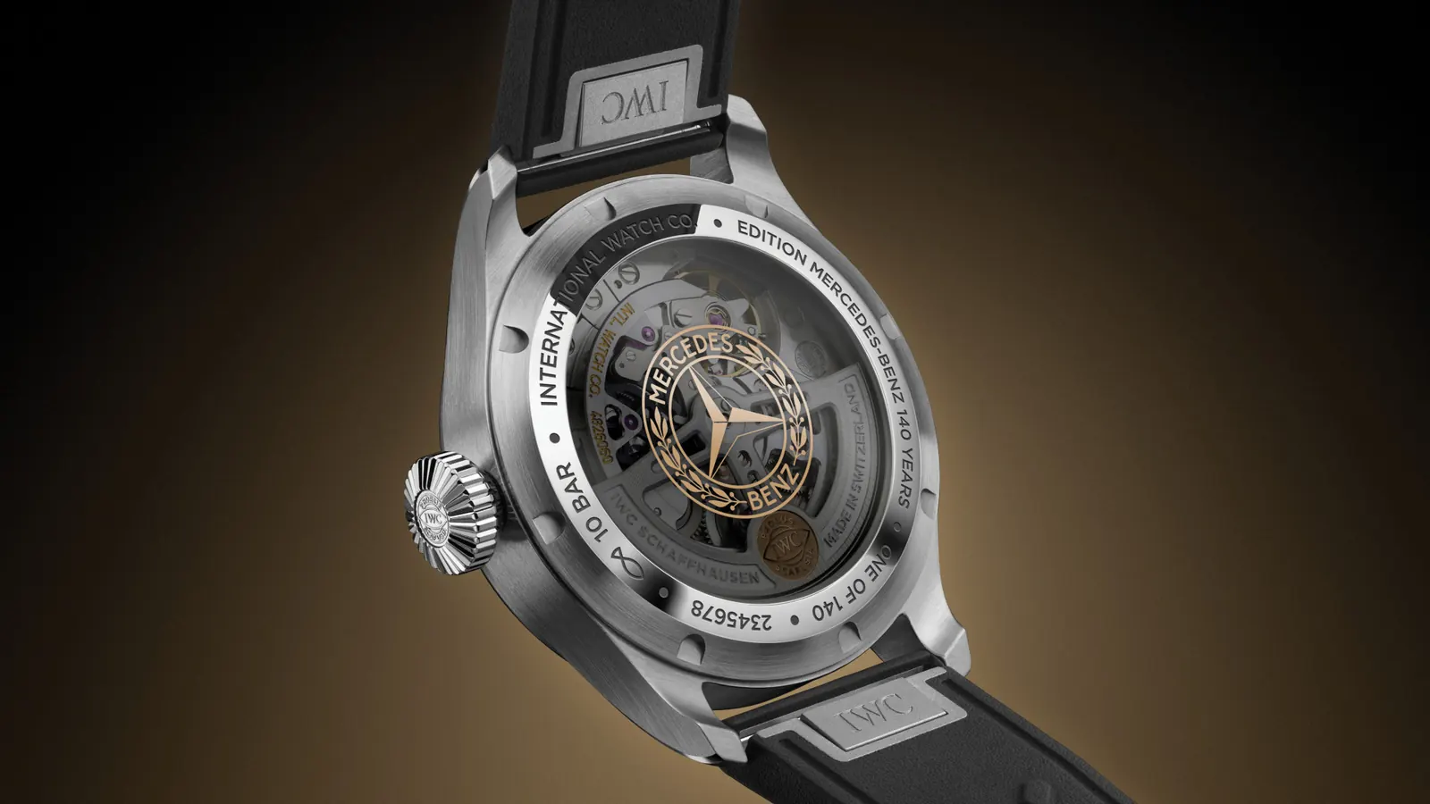 IWC Big Pilot's Watch Perpetual Calendar ProSet 140 Years Mercedes-Benz Ref. IW329603 dial view