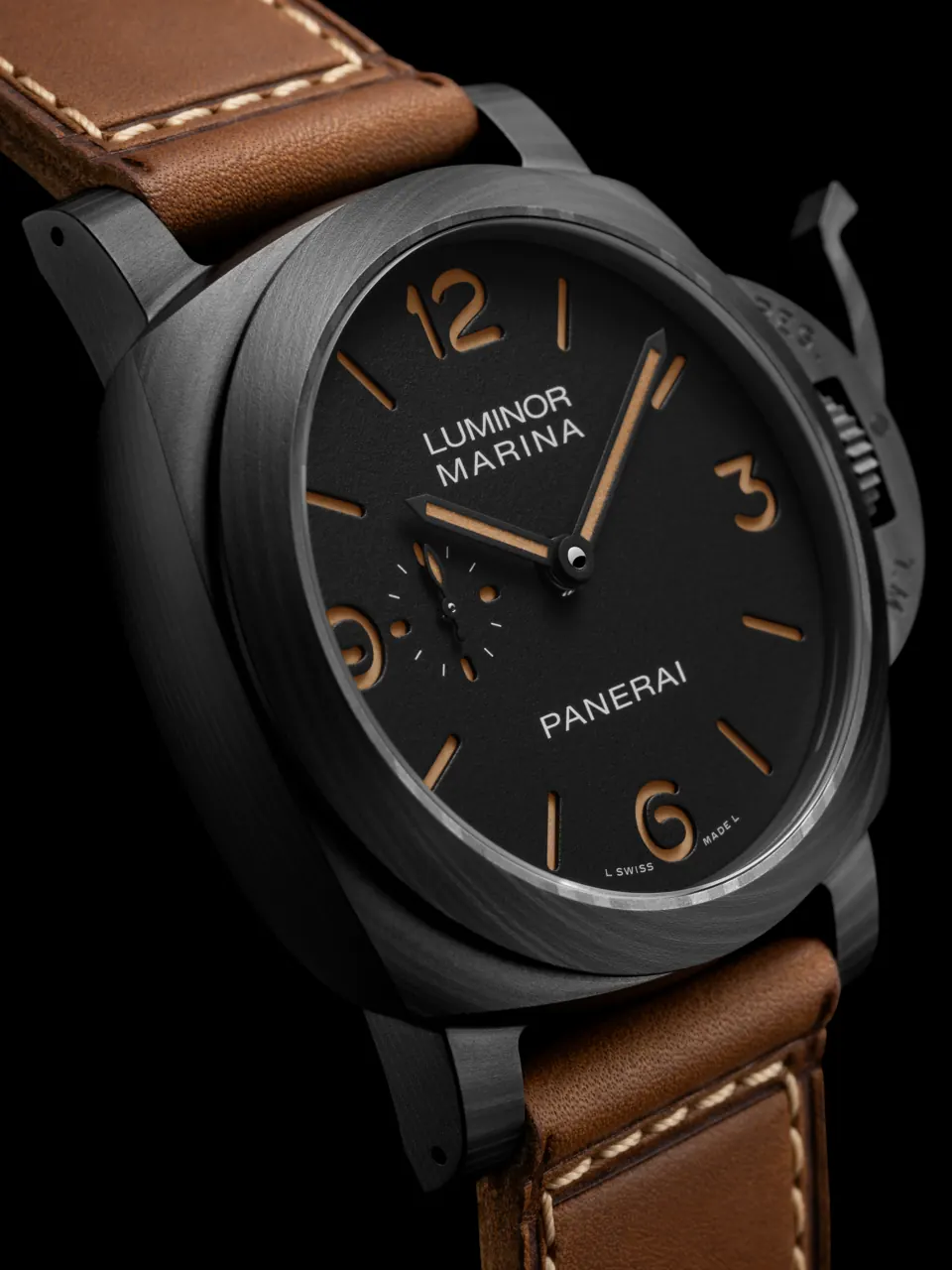 PAM01707 crown protective bridge and Carbotech case detail close-up