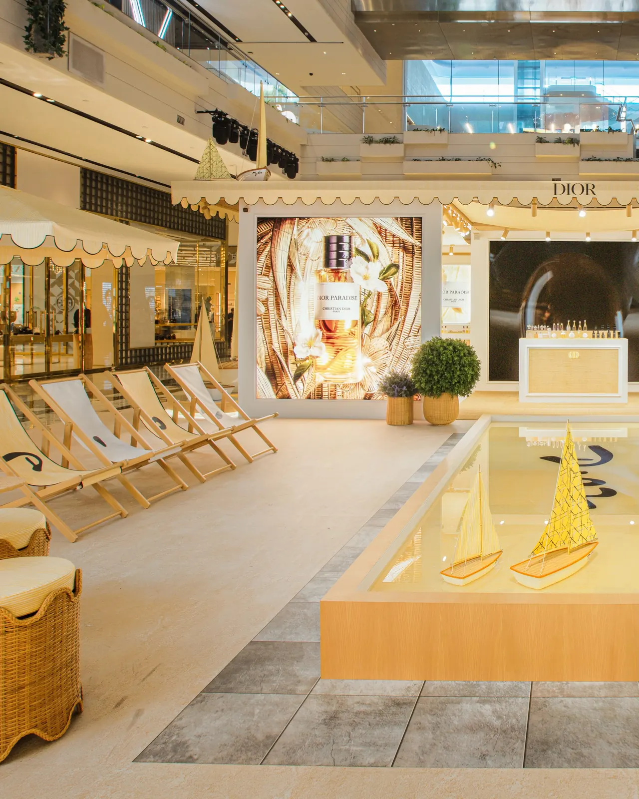 Dior Paradise fragrance from La Collection Privée presented at the Malaysian pop-up
