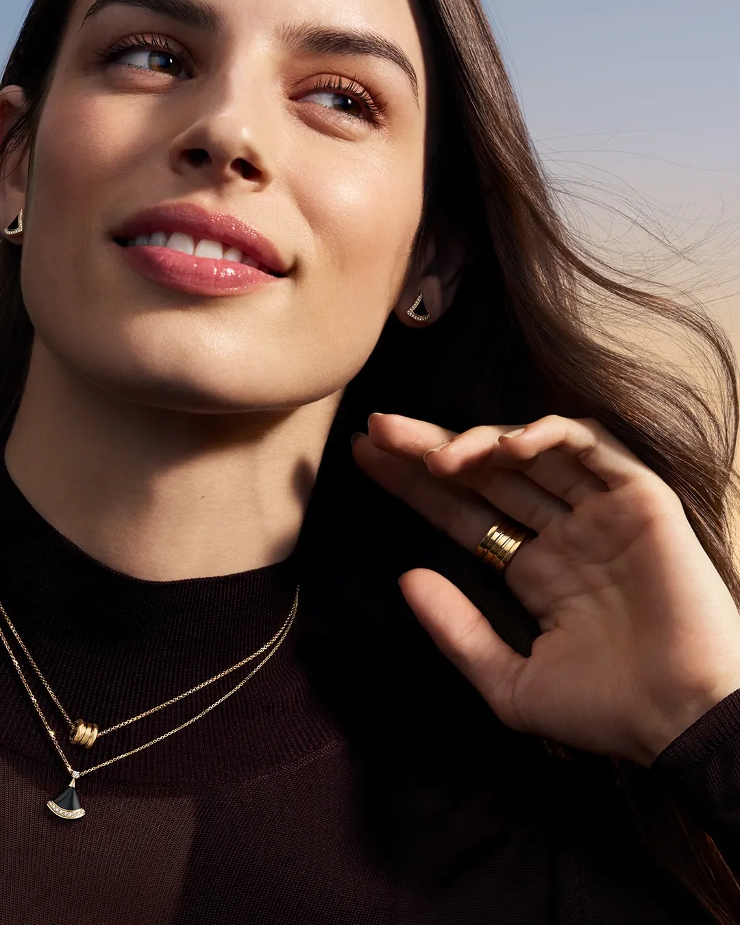 Bvlgari Divas Dream 2026 collection pieces with rubellite malachite and turquoise gemstones