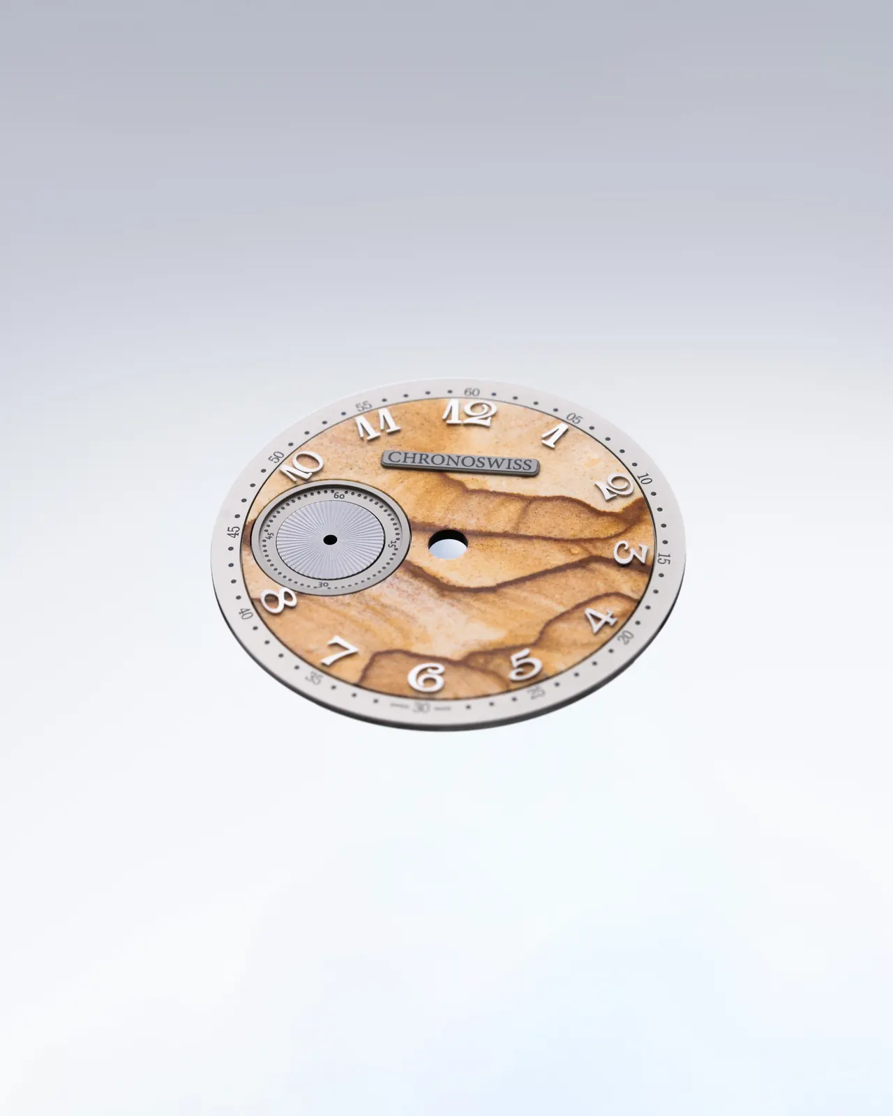 Chronoswiss Small Second Jasper and Serpentine limited edition 50 pieces side by side