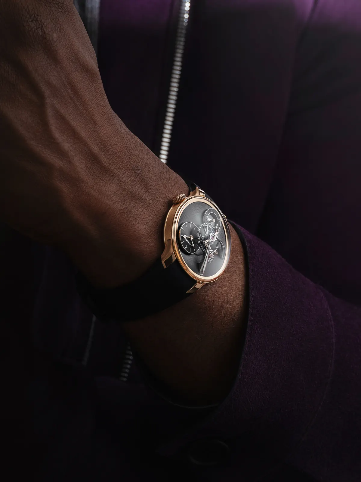 MB&F Lounge New York at 595 Madison Avenue Suite 506 in the Fuller Building