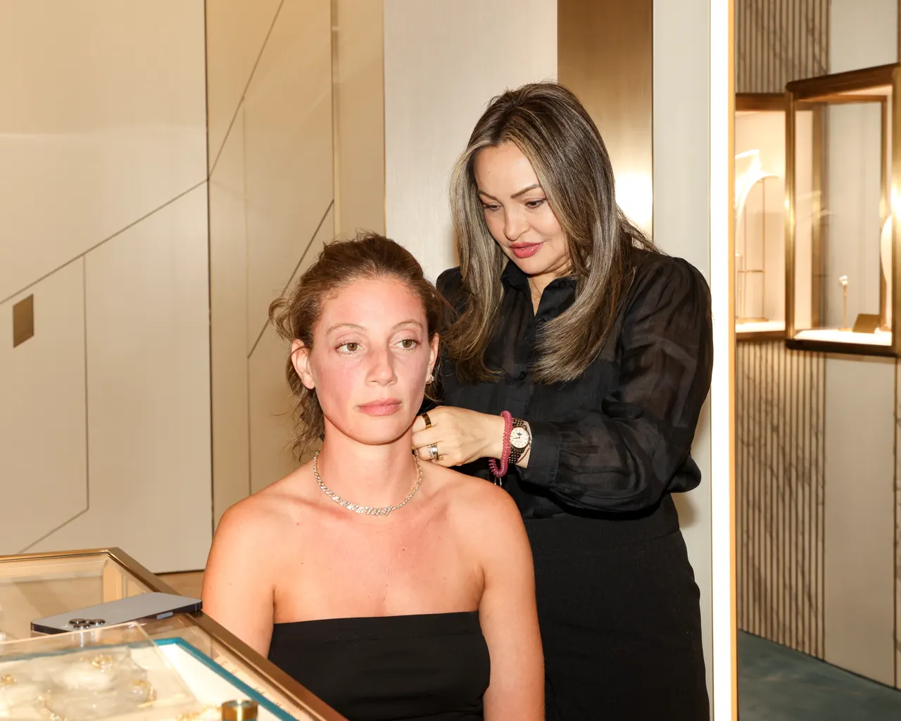 Attendees at MARLI Madison Avenue Timepiece launch evening
