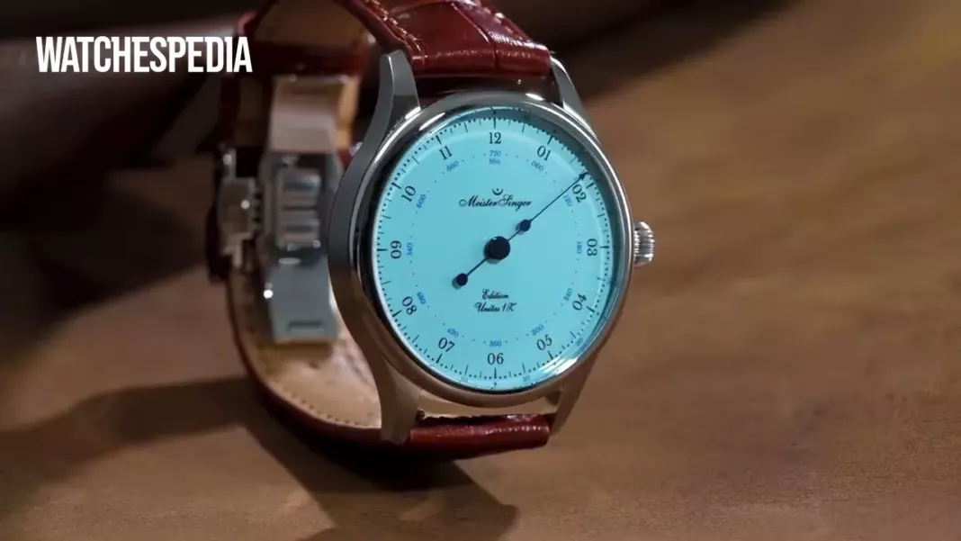MEISTERSINGER - MeisterSinger collector's edition: Enamel dial and Unitas movement