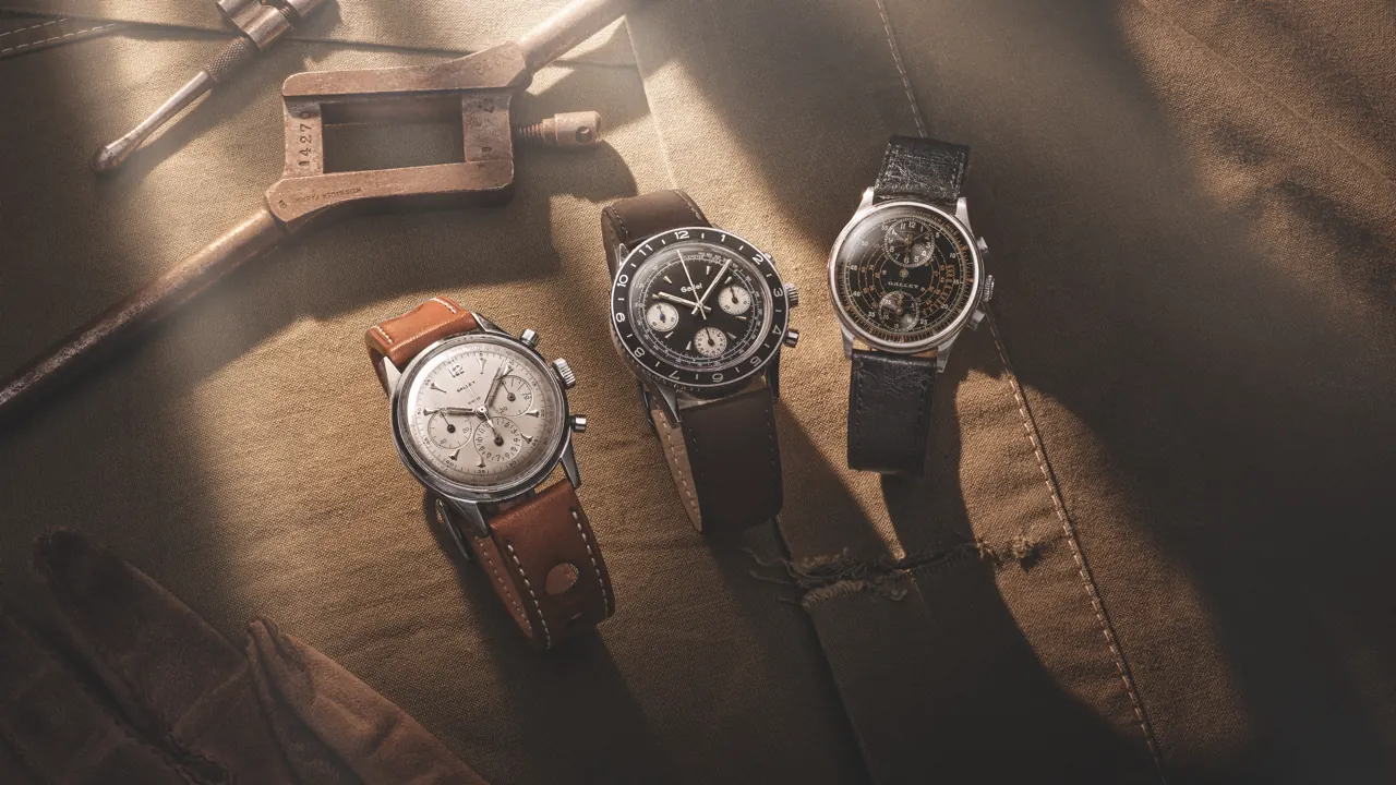 Gallet Returns After 200 Years, Now Manufactured by Breitling