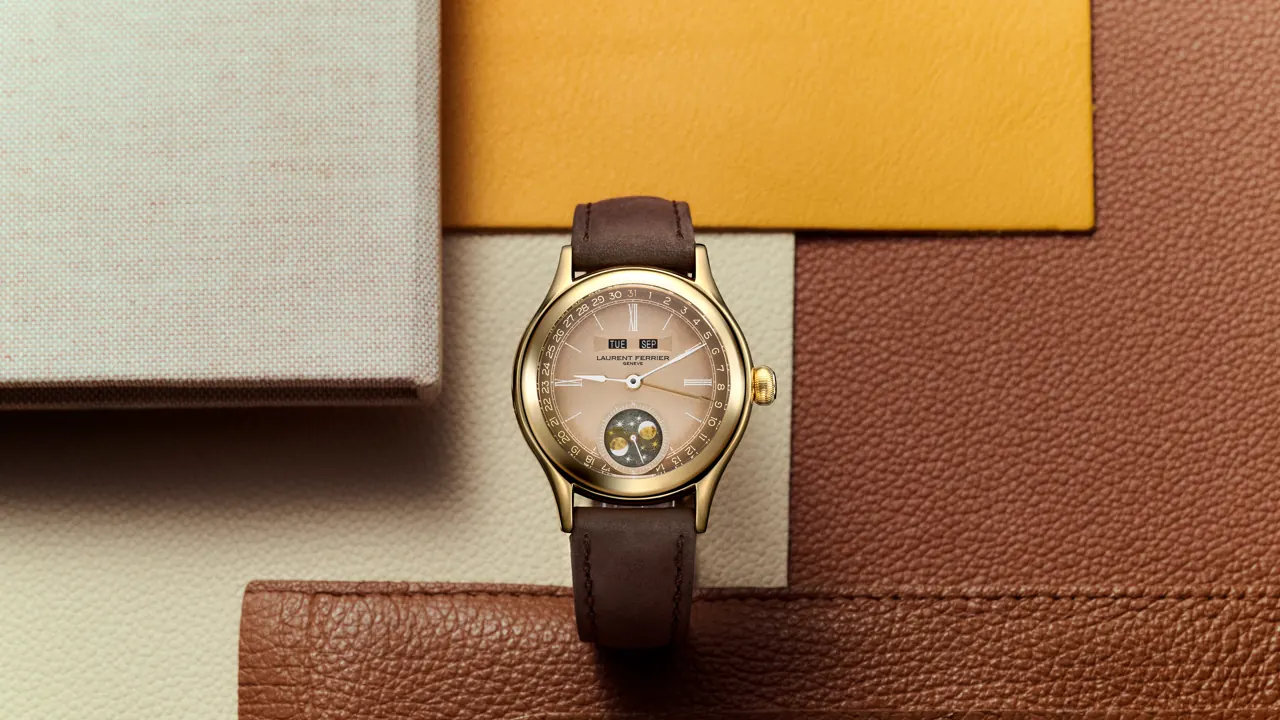 Classic Moon Dusk: Laurent Ferrier's Yellow Gold Série Atelier
