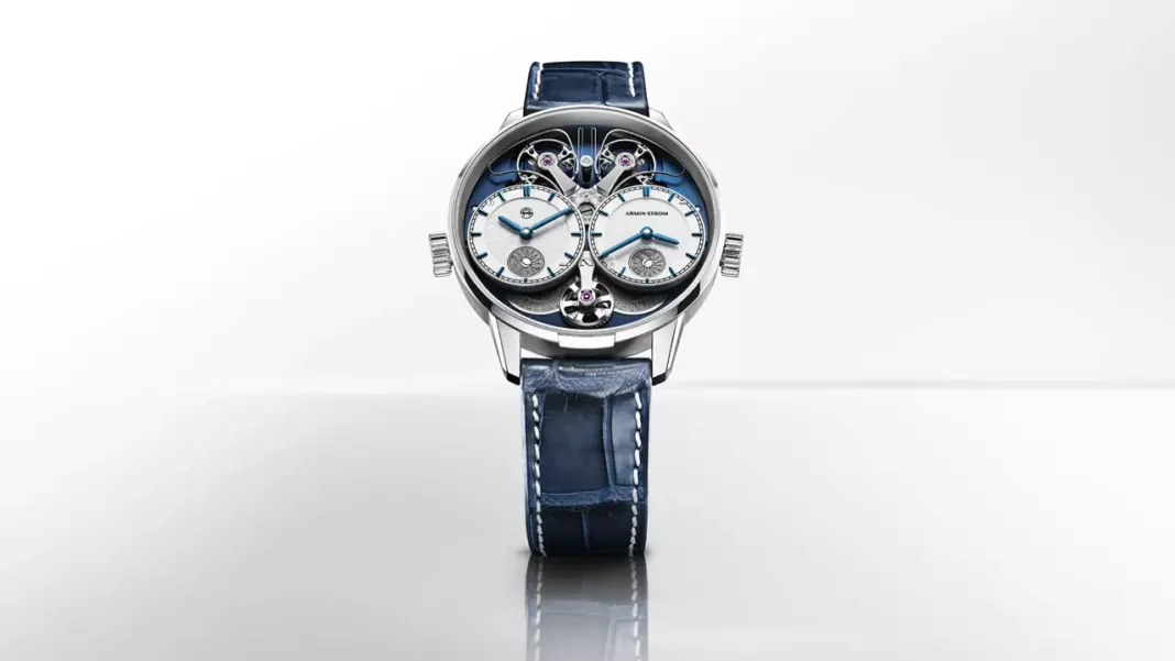 Armin Strom Dual Time GMT Resonance Manufacture Edition Blue: 50 Pieces