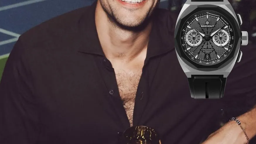 Paul Antony Kelly Wears the Bremont Supernova Chronograph at the US Open