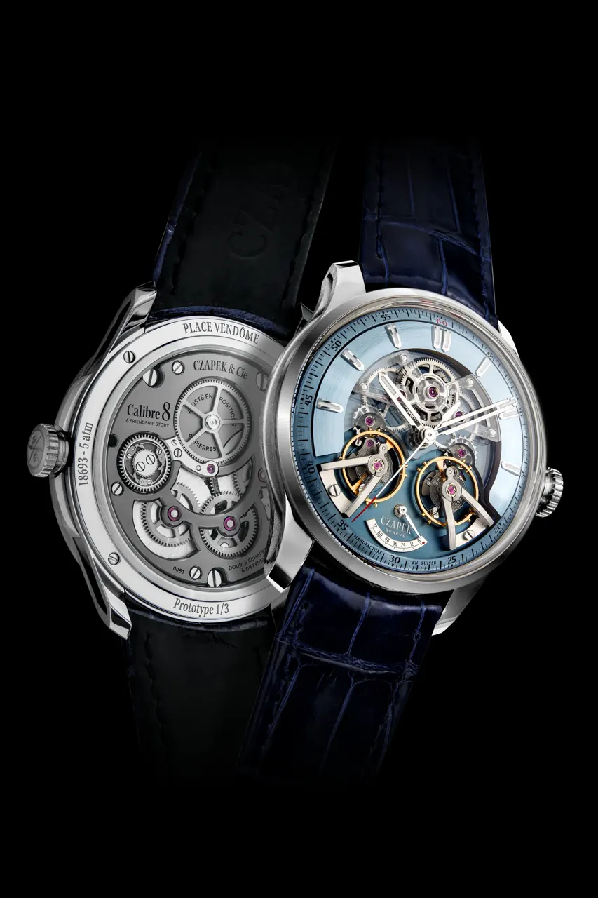 Czapek Quai des Bergues Midnight in Geneva 40.5mm stainless steel aventurine dial