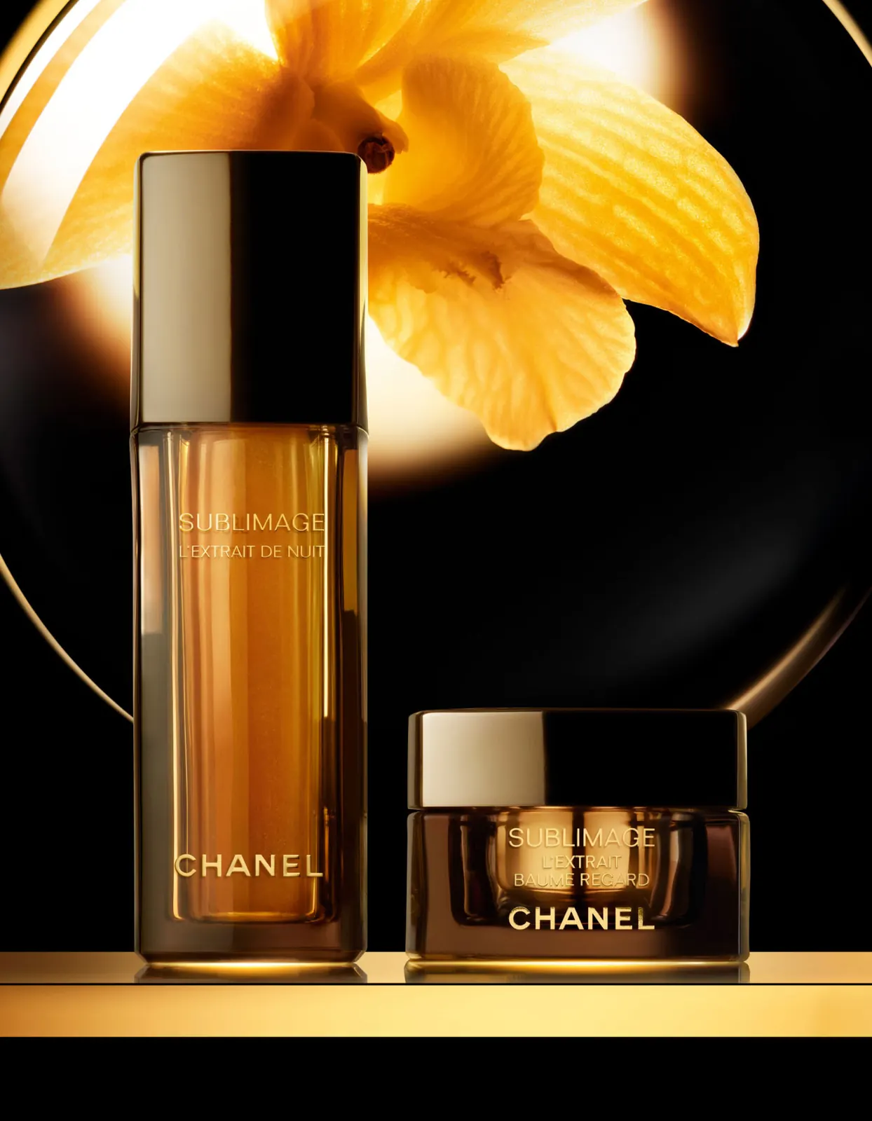 CHANEL SUBLIMAGE L'Extrait Baume Regard velvety eye balm in luxury packaging