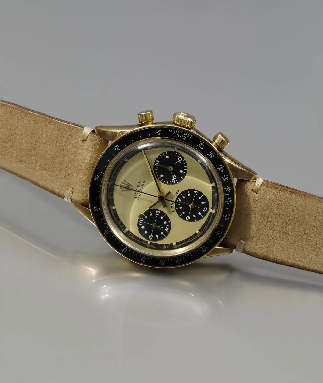 Rolex Ref. 3525 Bariletto stainless steel circa 1940 with Prouds retailer signature from the Pucci Papaleo Collection