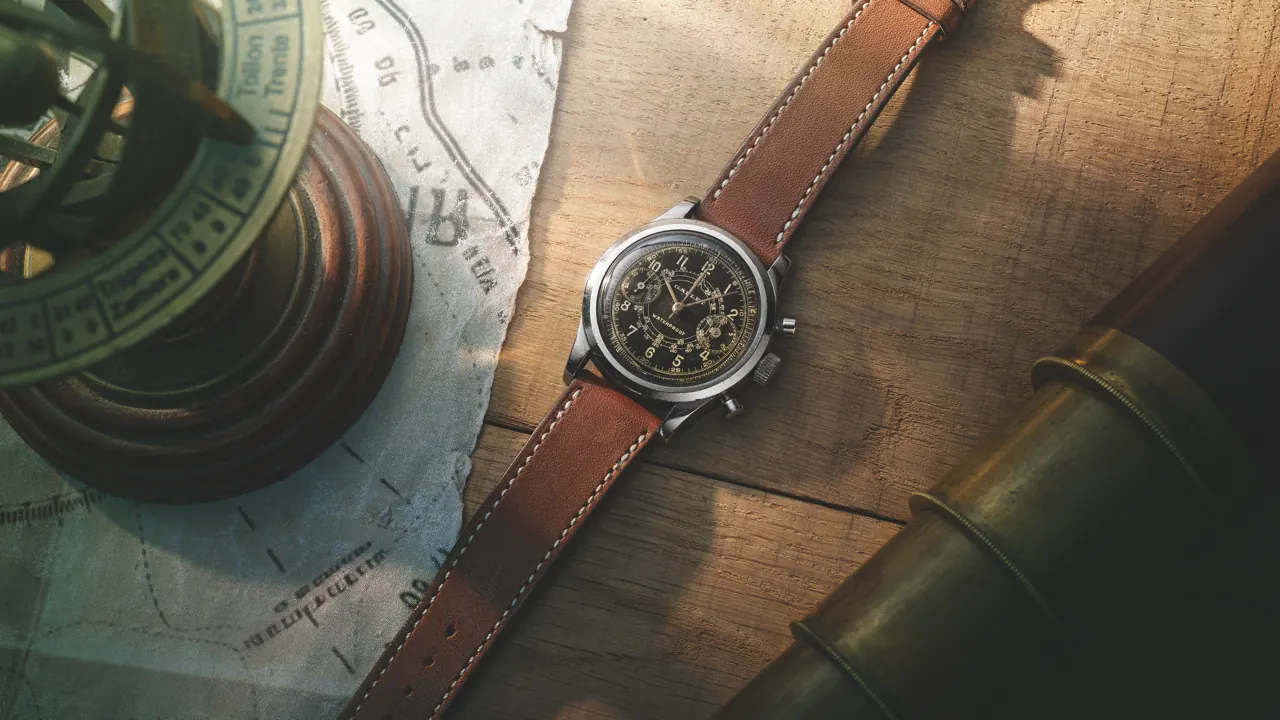 Gallet Multichron Pilot Chronograph 42mm tool watch adventure