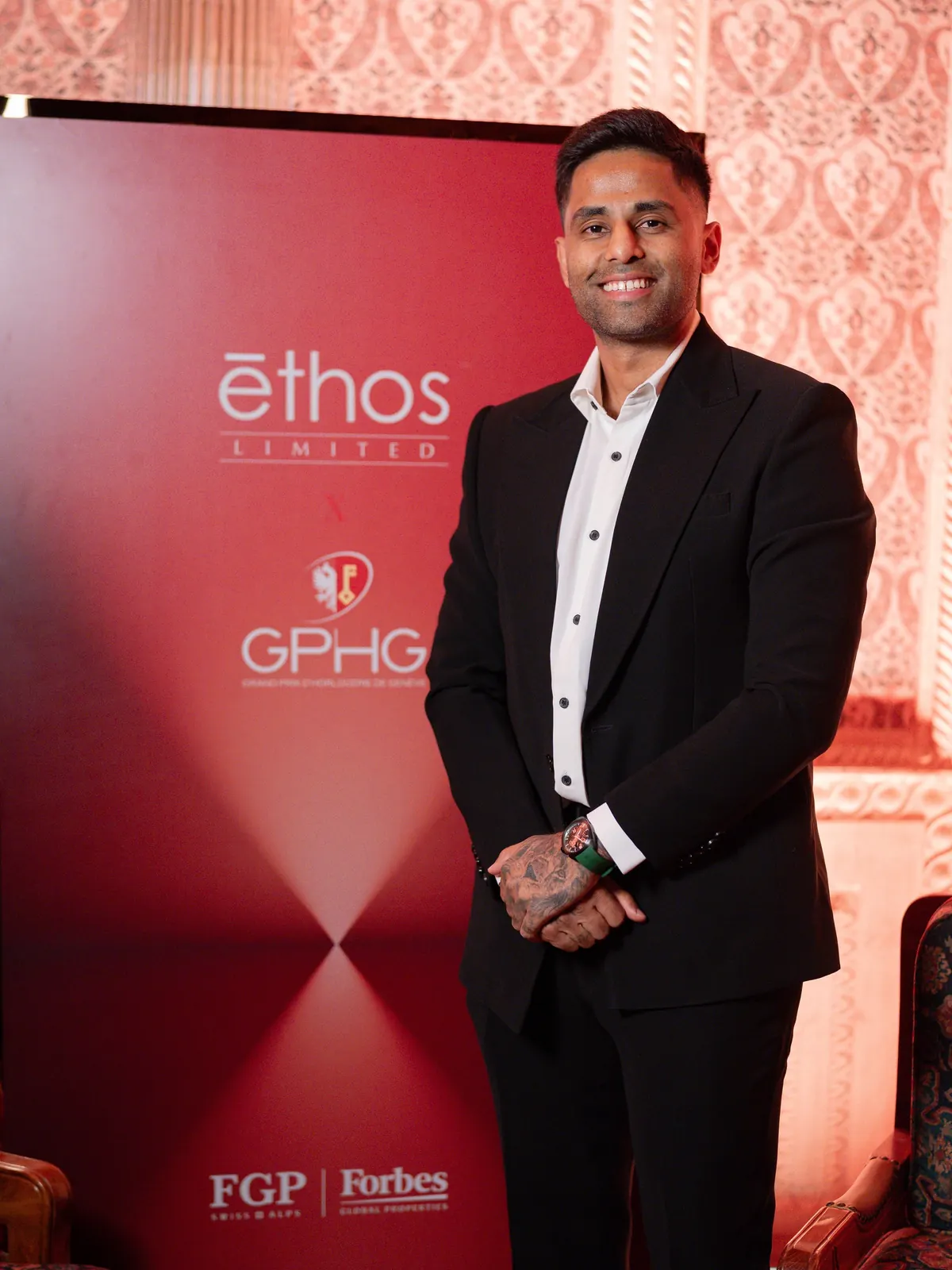 Visitors exploring the GPHG 2026 exhibition at Ethos Limited event in Mumbai