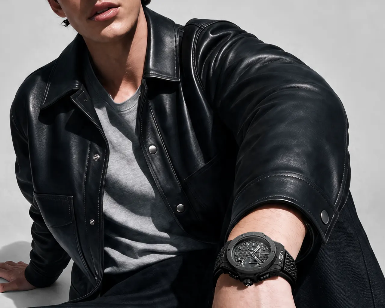 Hublot Unico HUB1280 in-house chronograph calibre with skeletonised tungsten rotor