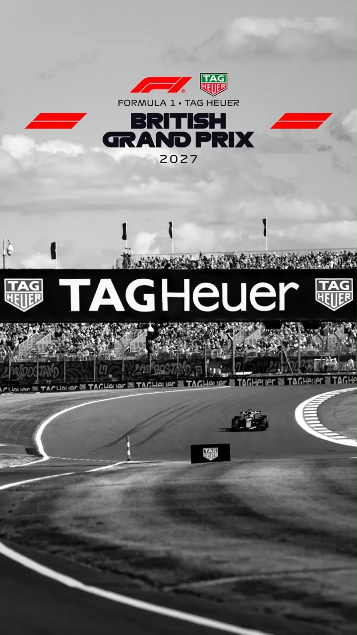 Béatrice Goasglas CEO TAG Heuer announcing the 2027 British Grand Prix title partnership