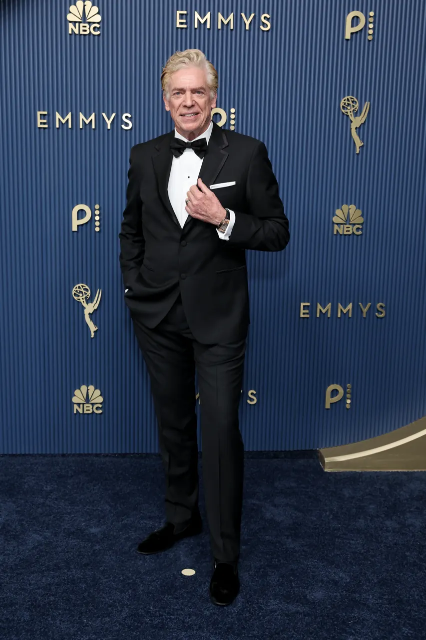 Chris McDonald wearing the Hublot Spirit of Big Bang King Gold 42mm at the 78th Primetime Emmy Awards