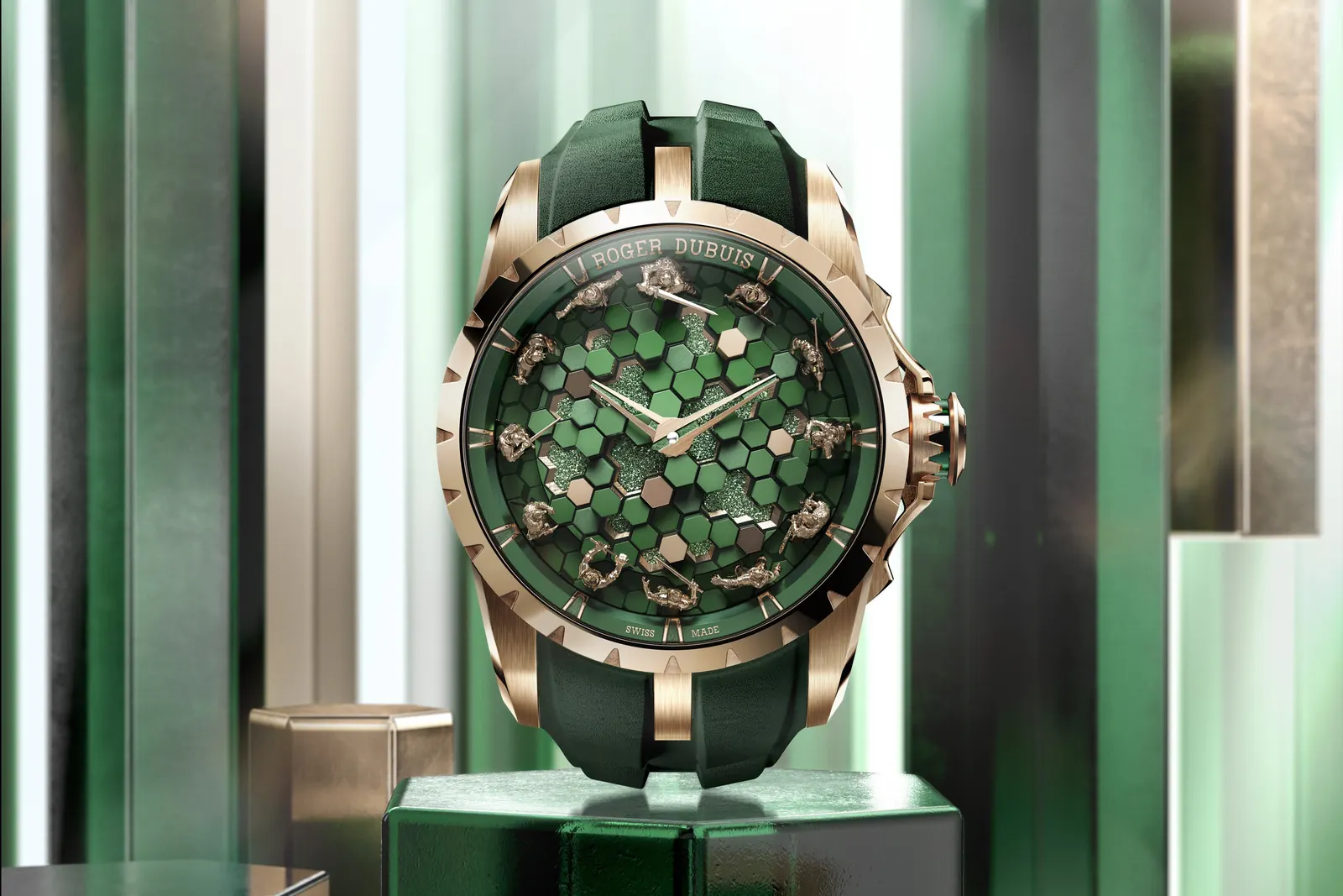 Roger Dubuis Excalibur Metamorph Merlin twelve micro-sculpted knights round table