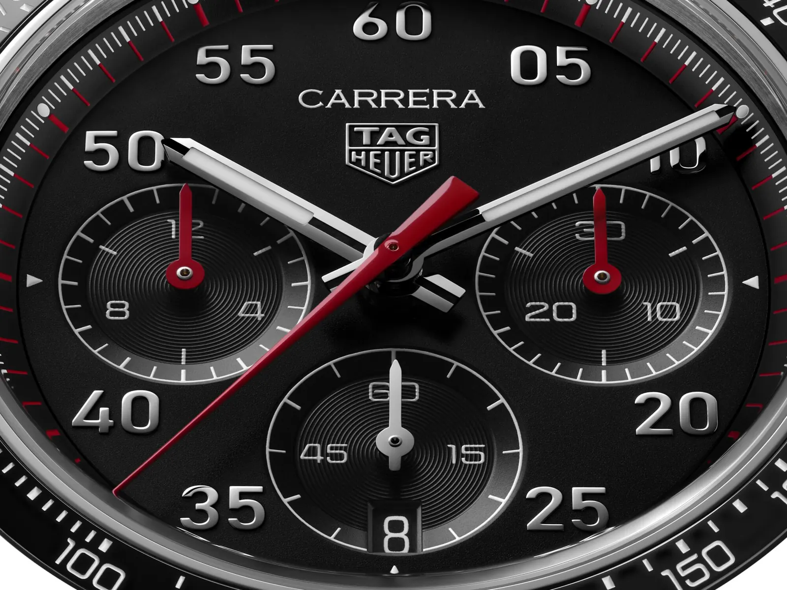 TAG Heuer Carrera Chronograph Sport silver panda dial reference CDB2113