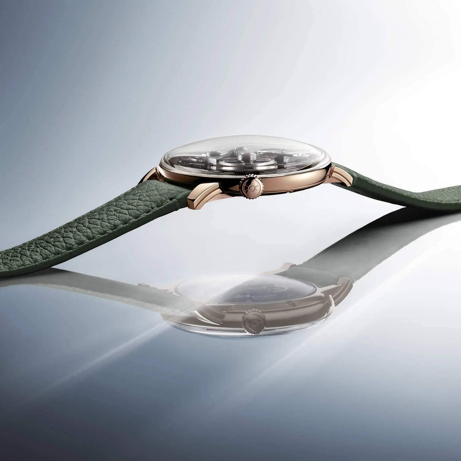 MB&F SP One Pavée wrist shot showing 38mm pebble case profile