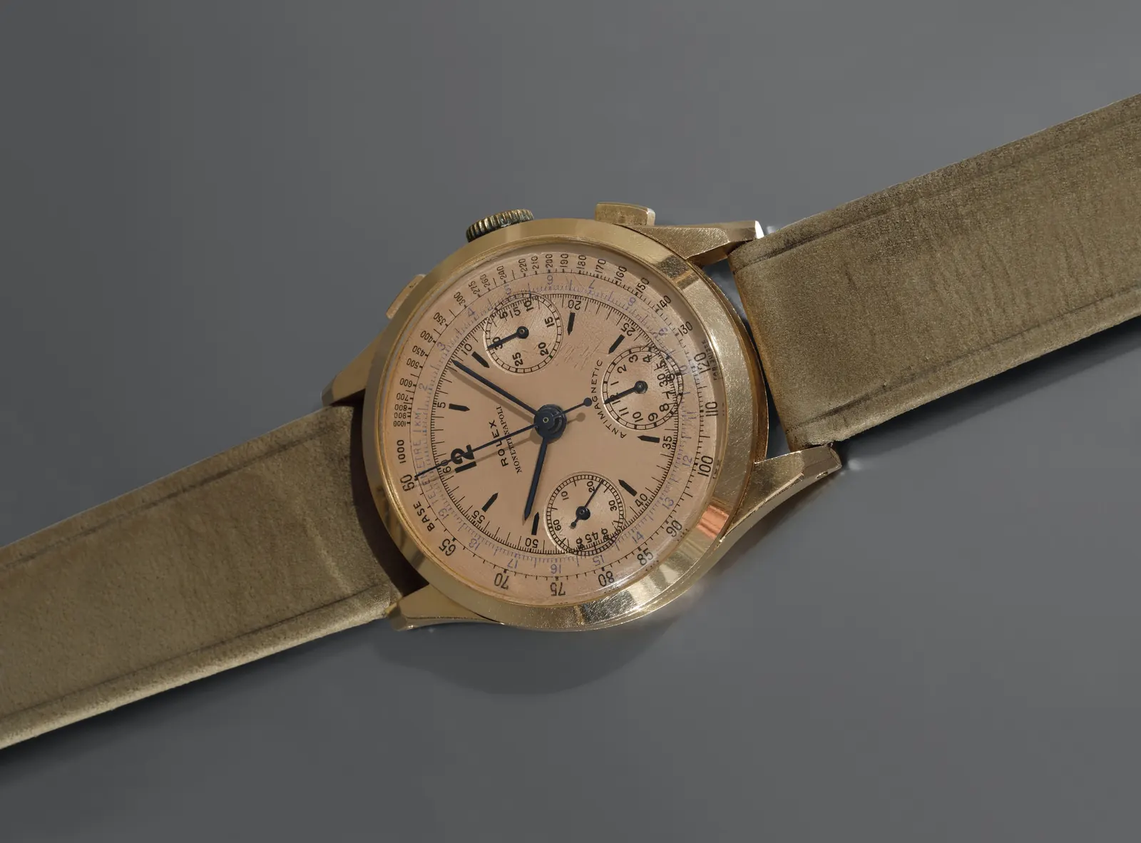 Rolex Ref. 6264 Paul Newman Lemon 14k yellow gold circa 1970 Pucci Papaleo Collection Phillips