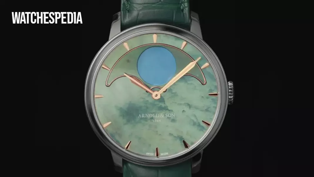 ARNOLD & SON - Arnold & Son Perpetual Moon Blue
