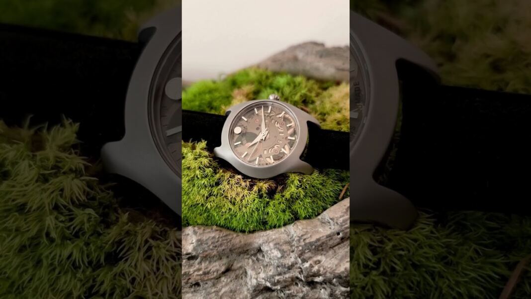 Artya Luminity AMR 02 Titanium Timepiece with Yellow Sapphire Dial