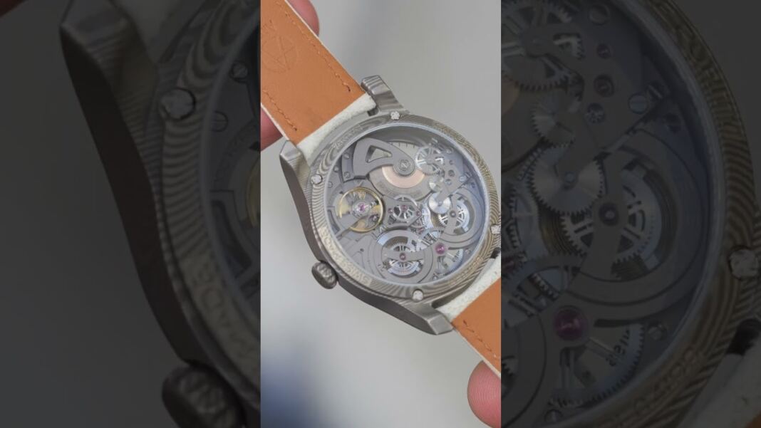 ARTYA Luminity AMR 02 With Meteorite Dial And Damascus Steel