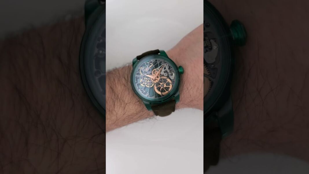 ARTYA Luminity Shams Emerald NanoSaphir Skeletonized Mastery