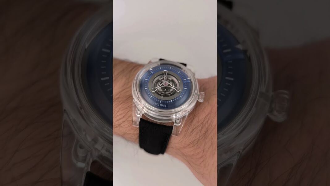 Artya Purity Central Tourbillon Blue Sets New Luxury Standard