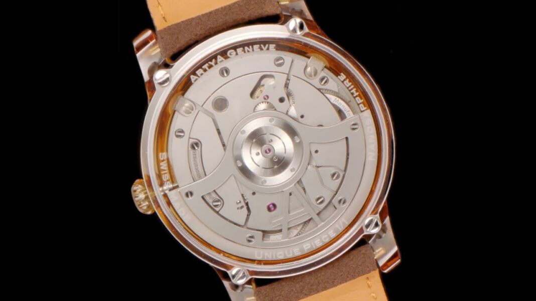 Artya Purity Central Tourbillon NanoSaphir Chameleon Amber And Green