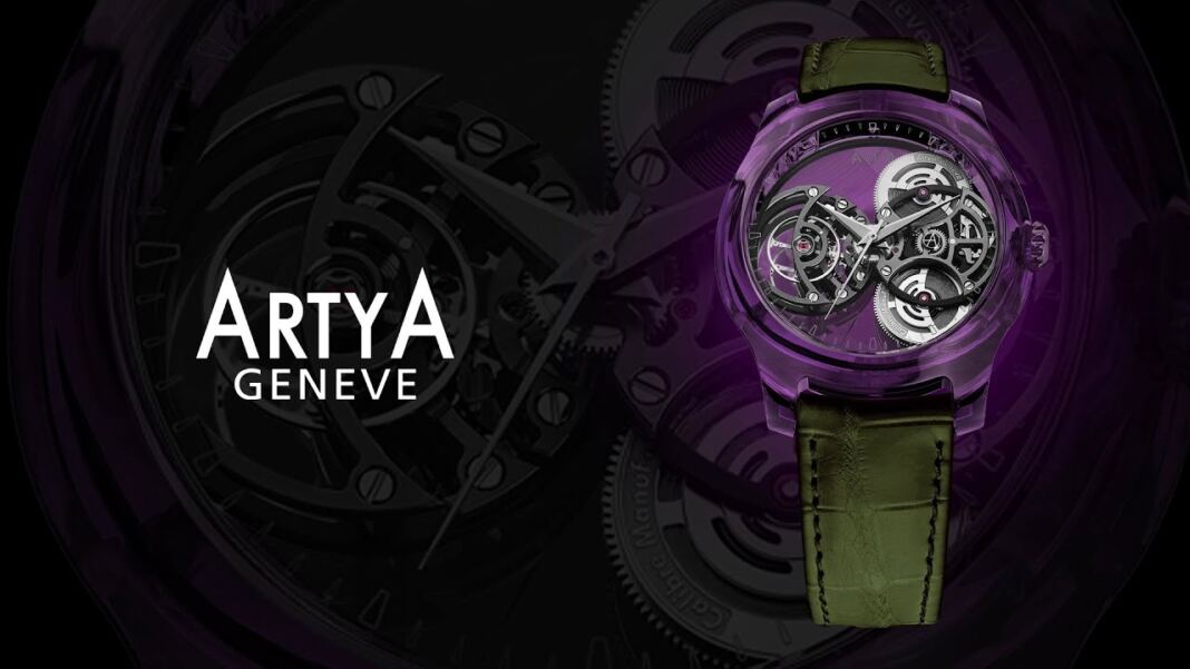 Artya Purity Wavy HMS NanoSaphir Purple And Green Chameleon Dial