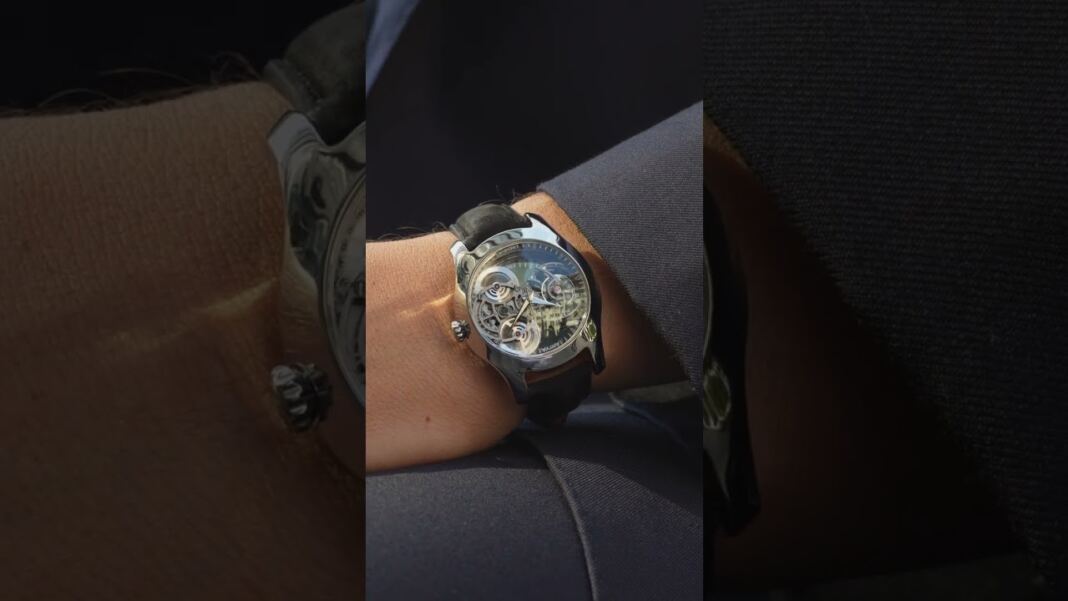 Artya Purity Wavy HMS Titanium Shiny Skeletonized Timepiece
