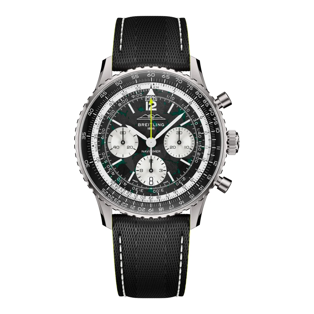 Breitling Navitimer B01 Chronograph 43 Aston Martin Aramco Formula One Team, reference EB01381A1B1X1