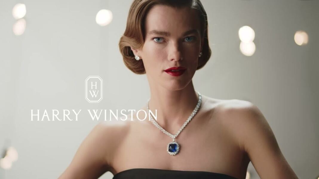 Cabochon Sapphire Necklace From Harry Winston Talk To Me Collection