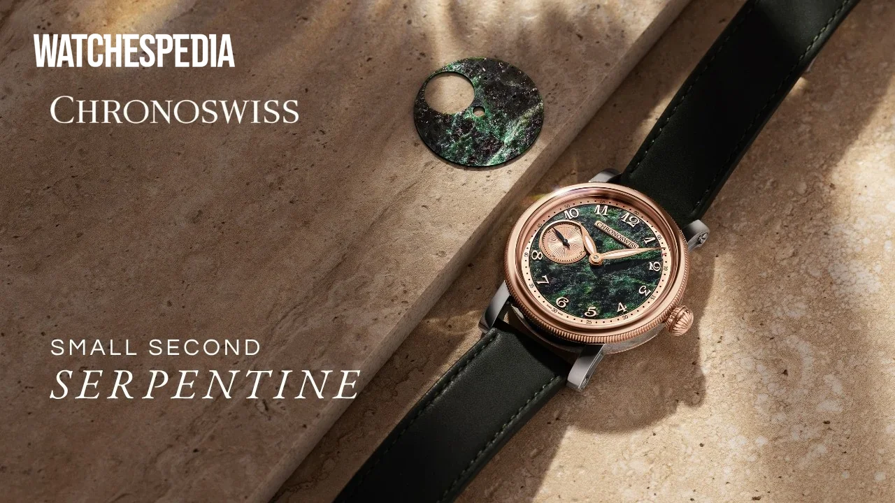 CHRONOSWISS - Time Carved in Stone: Chronoswiss Small Second Serpentine